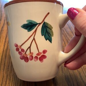 Longaberger Fruit Medley Coffee Mug